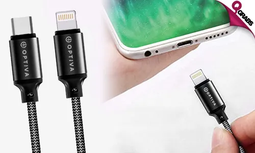 Optiva Type-C to Lightning Cable for Apple Devices!